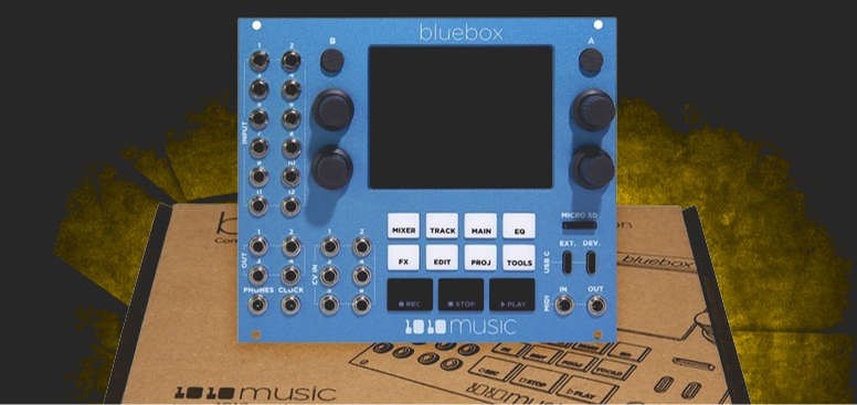 1010music bluebox Eurorack sürümünü tanıtıyor