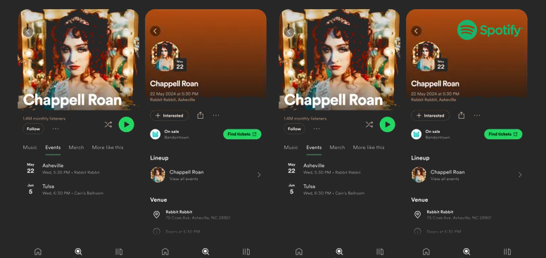 Spotify, Bandsintown'la Ortak Olarak Canlı Müzik Keşfini Yeniden Deniyor