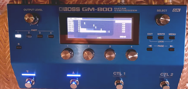 Sonic LAB: Boss GM-800 Gitar Synth